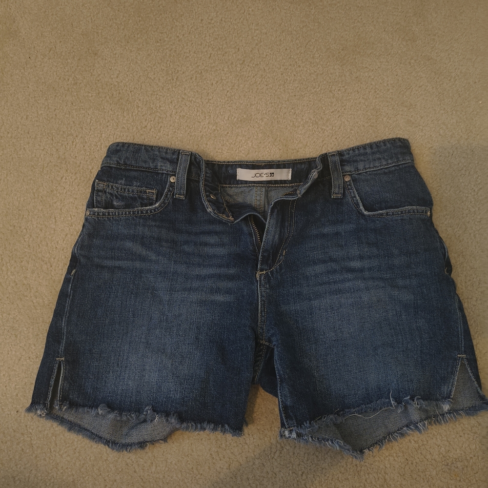 Joe's Jeans Low Rise Denim Shorts